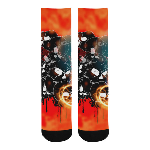 Awesome skulls Trouser Socks