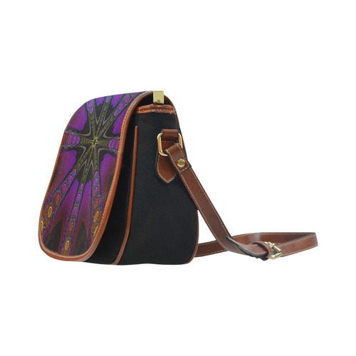 Folklore Saddle Bag/Small (Model 1649)(Flap Customization)