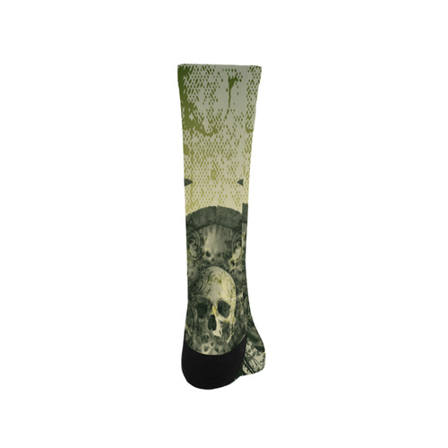 Skulls with crows Trouser Socks