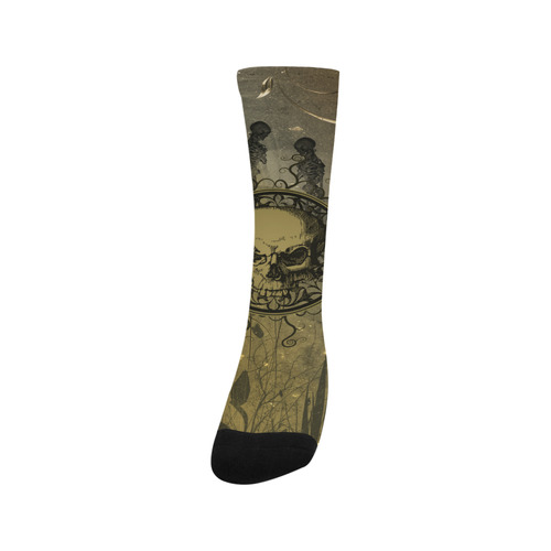 Amazing skull with skeletons Trouser Socks