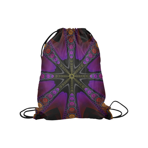 Folklore Medium Drawstring Bag Model 1604 (Twin Sides) 13.8"(W) * 18.1"(H)