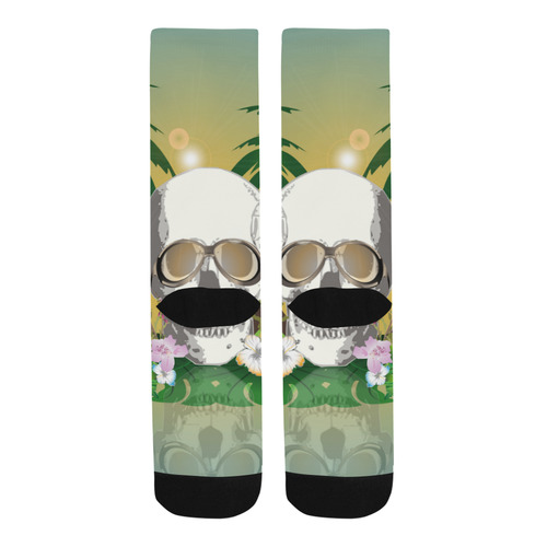 Funny skull Trouser Socks