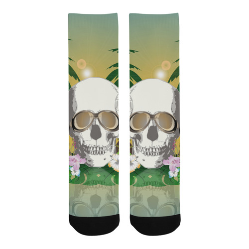 Funny skull Trouser Socks