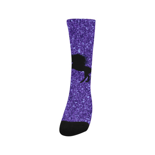 sparkling unicorn blue by JamColors Trouser Socks