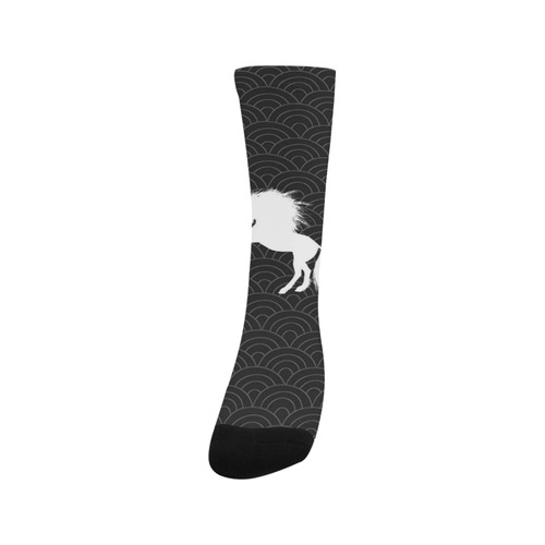 lovely unicorn B Trouser Socks