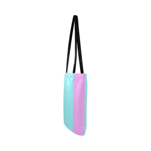 Only two Colors: Turquoise - Light Pink Reusable Shopping Bag Model 1660 (Two sides)