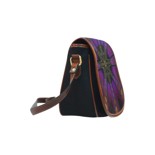 Folklore Saddle Bag/Small (Model 1649)(Flap Customization)