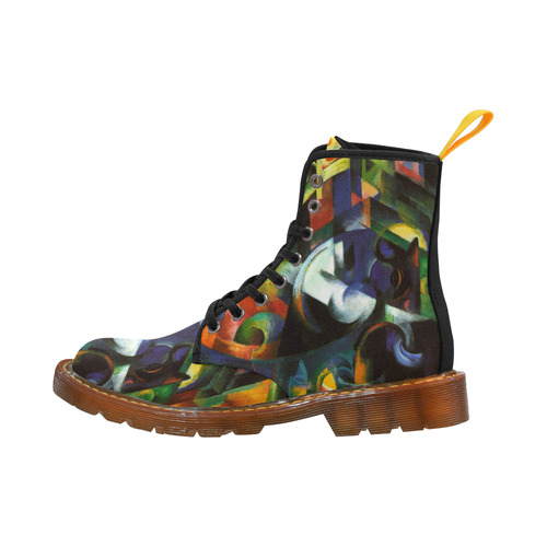 Picture With Cows by Franz Marc Martin Boots For Women Model 1203H
