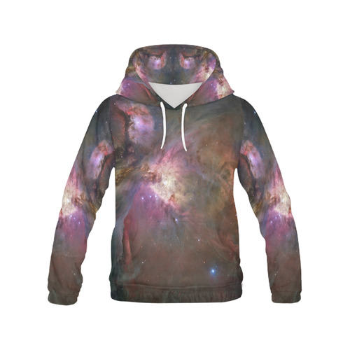 Orion Nebula Hubble 2006 All Over Print Hoodie for Women (USA Size) (Model H13)