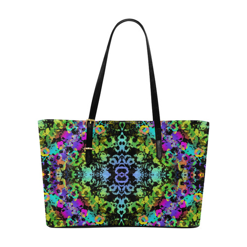 Tribal Tropic Euramerican Tote Bag/Large (Model 1656)