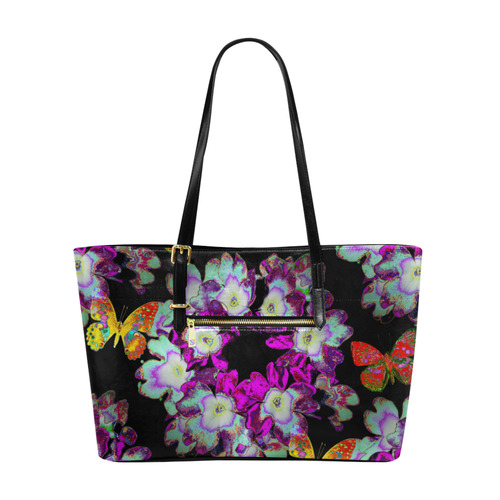 Butterfly Boquet Euramerican Tote Bag/Large (Model 1656)