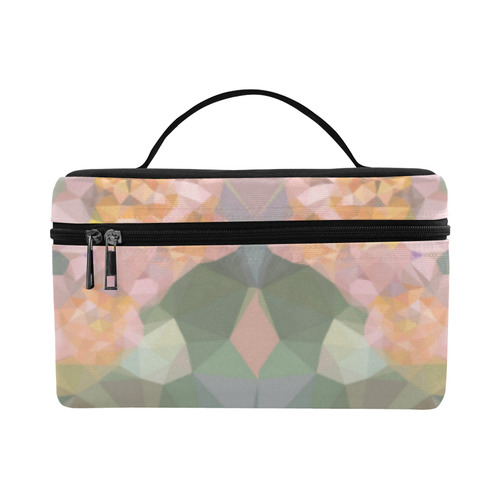 Low Poly Flowers Lunch Bag/Large (Model 1658)