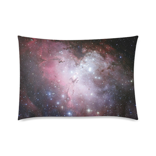 Eagle Nebula Custom Zippered Pillow Case 20"x30"(Twin Sides)