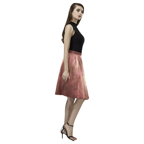 The Sword of Orion Melete Pleated Midi Skirt (Model D15)