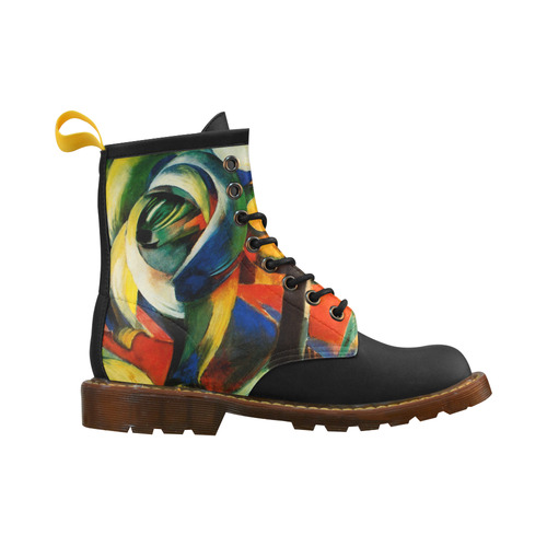 The Mandrill by Franz Marc High Grade PU Leather Martin Boots For Women Model 402H