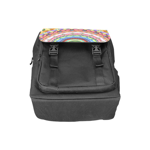 Peace Mandala Casual Shoulders Backpack (Model 1623)