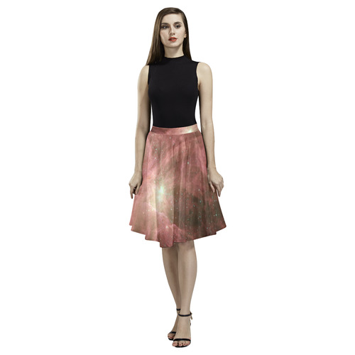 The Sword of Orion Melete Pleated Midi Skirt (Model D15)