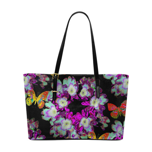 Butterfly Boquet Euramerican Tote Bag/Large (Model 1656)