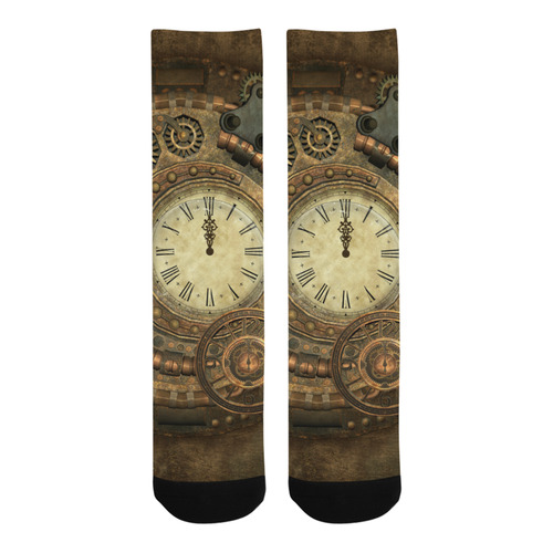 Steampunk, awesome clockwork Trouser Socks