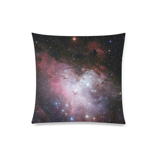 Eagle Nebula Custom Zippered Pillow Case 20"x20"(Twin Sides)