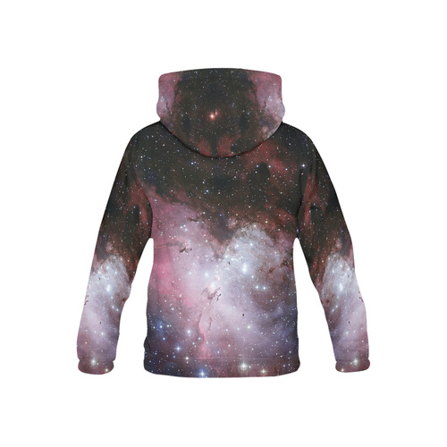 Eagle Nebula All Over Print Hoodie for Kid (USA Size) (Model H13)