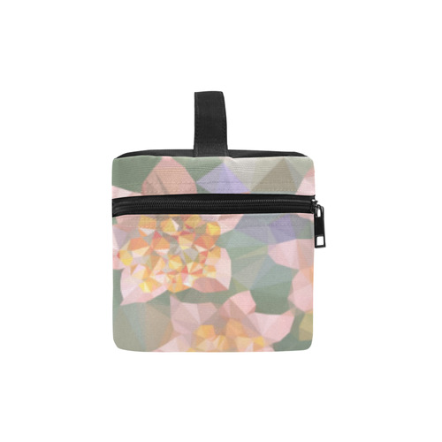 Low Poly Flowers Lunch Bag/Large (Model 1658)