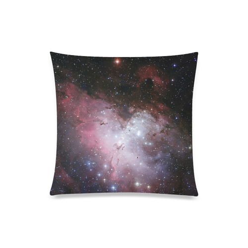 Eagle Nebula Custom Zippered Pillow Case 20"x20"(Twin Sides)