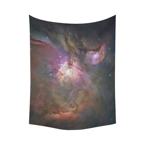 Orion Nebula Hubble 2006 Cotton Linen Wall Tapestry 80"x 60"