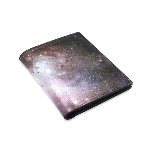 Eagle Nebula Men's Leather Wallet (Model 1612)