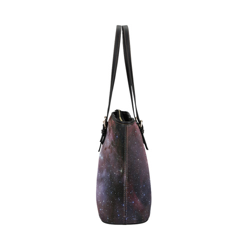 Eagle Nebula Leather Tote Bag/Large (Model 1651)