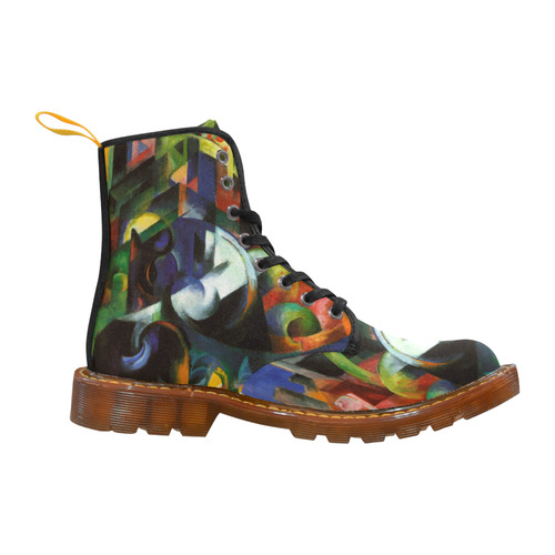 Picture With Cows by Franz Marc Martin Boots For Women Model 1203H