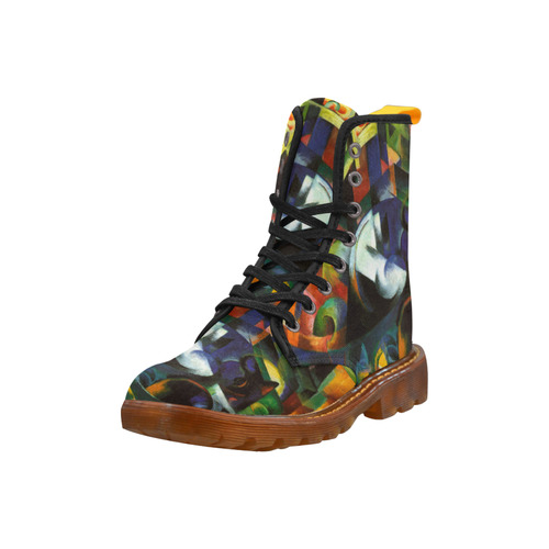 Picture With Cows by Franz Marc Martin Boots For Women Model 1203H