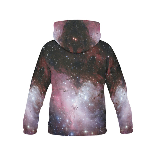 Eagle Nebula All Over Print Hoodie for Women (USA Size) (Model H13)