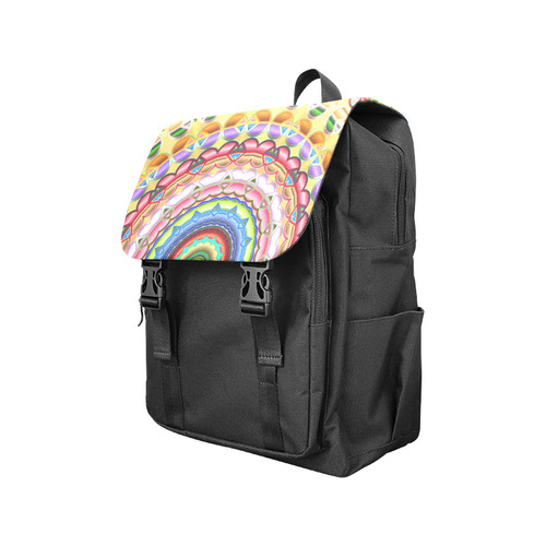 Peace Mandala Casual Shoulders Backpack (Model 1623)