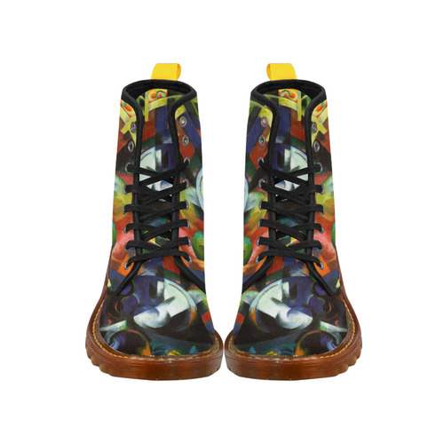 Picture With Cows by Franz Marc Martin Boots For Women Model 1203H