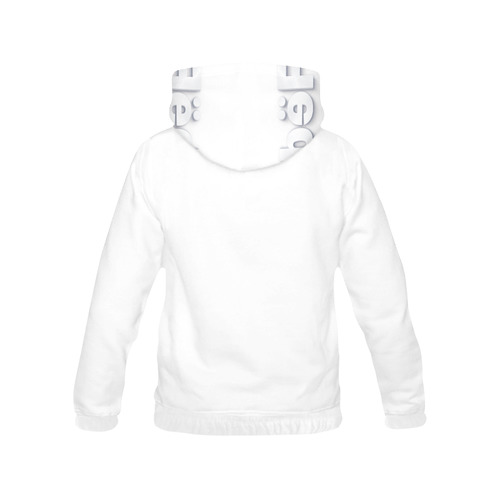 Fede WHite out All Over Print Hoodie for Men (USA Size) (Model H13)
