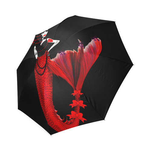 monique the queen of the mermaids Foldable Umbrella (Model U01)