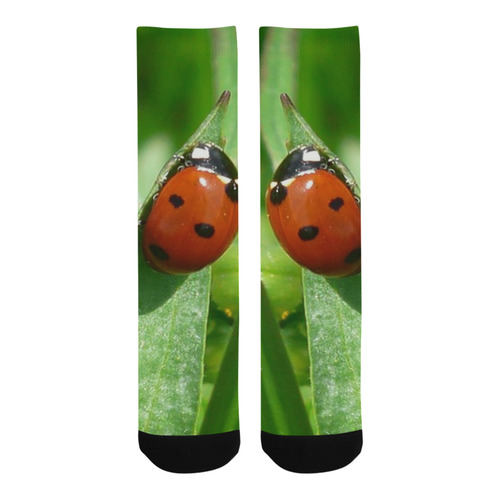 lady bug by JamColors Trouser Socks