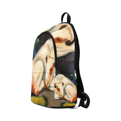 The Bull by Franz Marc Fabric Backpack for Adult (Model 1659)