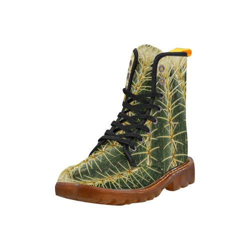 Photography Art - Cactus green yellow Martin Boots For Women Model 1203H