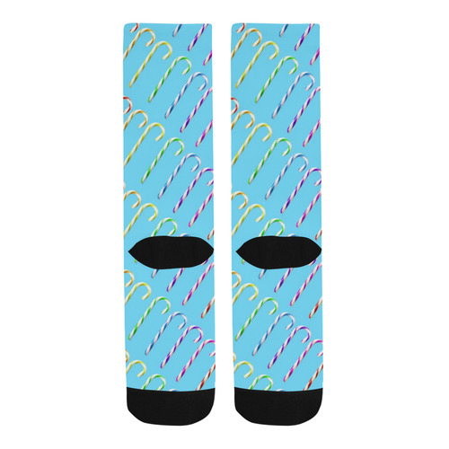 candy canes Trouser Socks