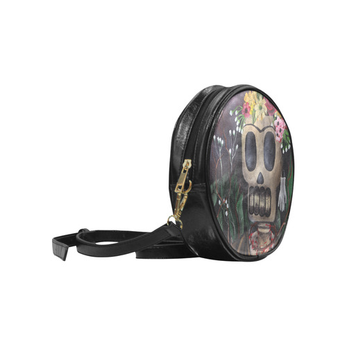 Frida Skull Round Sling Bag (Model 1647)