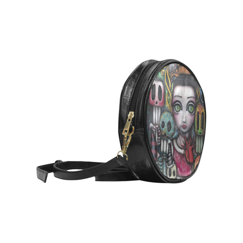 Viva La Vida Round Sling Bag (Model 1647)