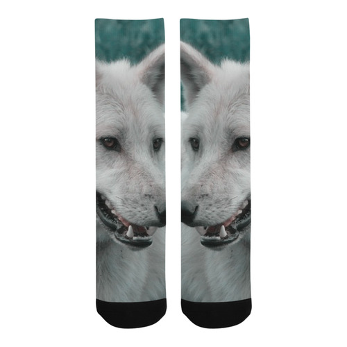 wolf 05 by JamColors Trouser Socks