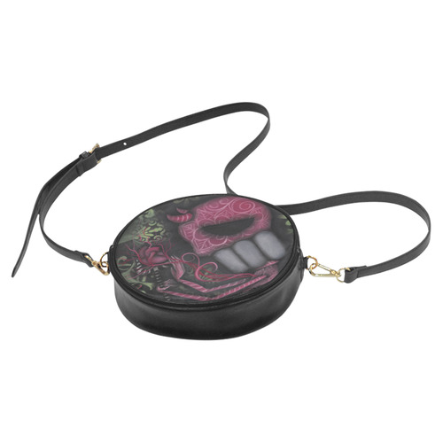 Take this heart Round Sling Bag (Model 1647)