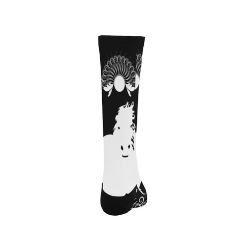 White horse Trouser Socks