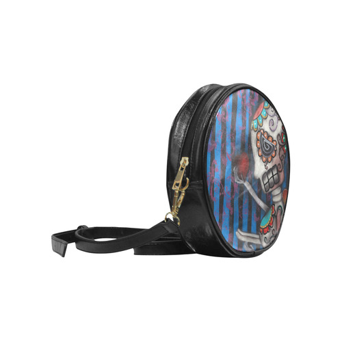 Heart of mine Round Sling Bag (Model 1647)