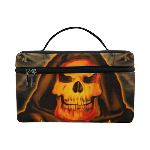 The skulls Cosmetic Bag/Large (Model 1658)