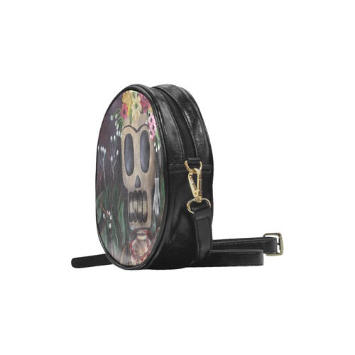 Frida Skull Round Sling Bag (Model 1647)