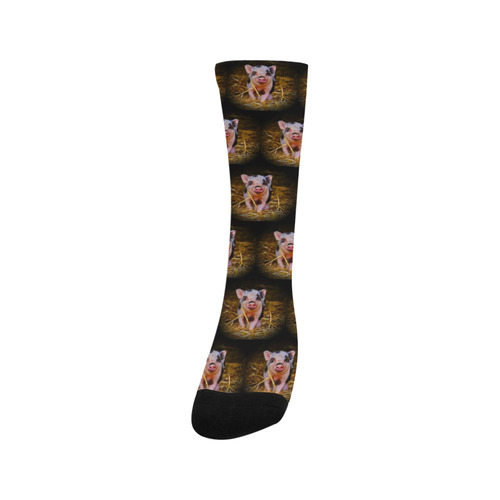 cute animal drops - piglet by JamColors Trouser Socks